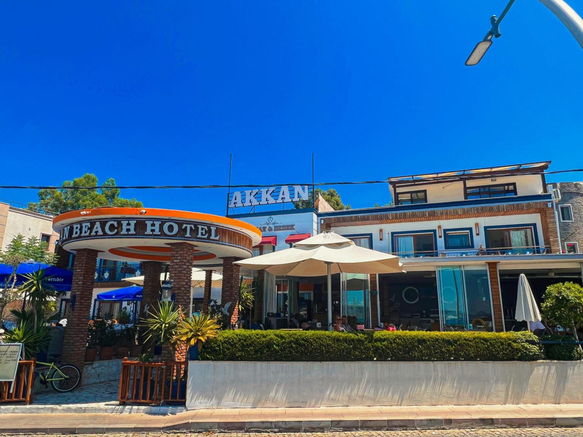 Akkan Beach Hotel Бодрум Екстер'єр фото